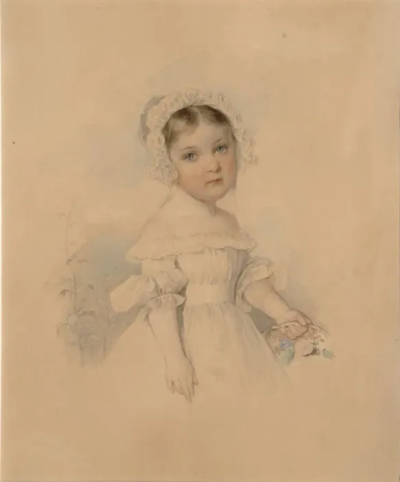 Framed Print : Portrait of Countess Alexandra Alexandrovna Golitsyna (1823-1910), Mid 1820s. Artist: Sokolov, Pyotr Fyodorovich (1791-1848) Framed Print : Portrait of Countess Alexandra Alexandrovna Golitsyna (1823-1910), Mid 1820s. Artist: Sokolov, Pyotr Fyodorovich (1791-1848)