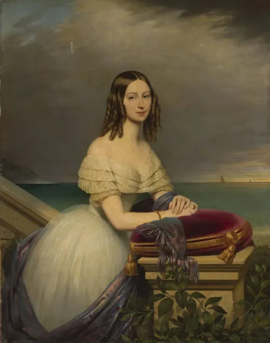 Framed Print : Portrait of Countess Alexandra Potocka (1818-1892), 1839 Framed Print : Portrait of Countess Alexandra Potocka (1818-1892), 1839