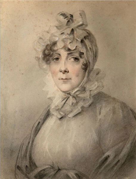 Portrait of Countess Anastasia Nikolaevna Shcherbatova (?-1810), nee Dolgorukova. Artist: Molinari, Alexander (1772-1831)