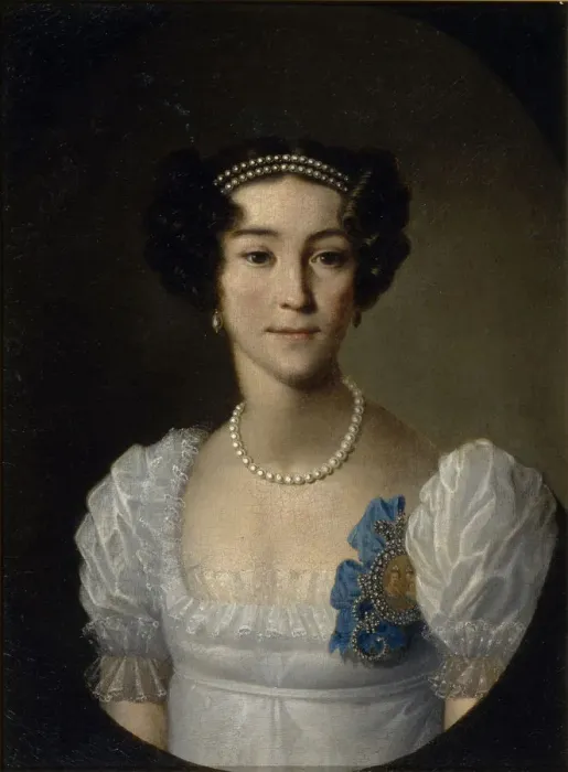 Framed Print : Portrait of Countess Anna Alexeyevna Orlova of Chesma (1785-1848), Early 19th cen Artist: Anonymous Framed Print : Portrait of Countess Anna Alexeyevna Orlova of Chesma (1785-1848), Early 19th cen Artist: Anonymous