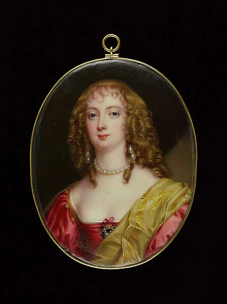 Portrait of the Countess of Bedford, after Anton Van Dyck, 1844. Creator: Henry Pierce Bone