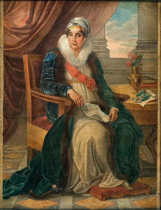 Framed Print : Portrait of Countess Catherine Petrovna Shuvalova (1743-1816), née Saltykova. Creator: Camuccini, Vincenzo (1771-1844) Framed Print : Portrait of Countess Catherine Petrovna Shuvalova (1743-1816), née Saltykova. Creator: Camuccini, Vincenzo (1771-1844)