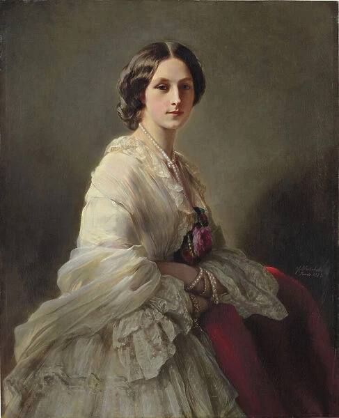 Portrait of Countess Elena Ivanovna Orlova-Denisova, nee Tchertkova (1830-1891)