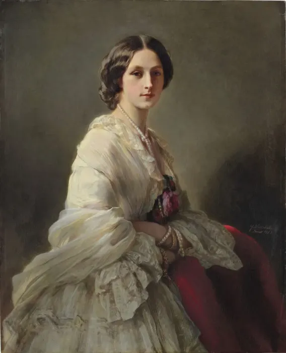 Framed Print : Portrait of Countess Elena Ivanovna Orlova-Denisova, nee Tchertkova (1830-1891) Framed Print : Portrait of Countess Elena Ivanovna Orlova-Denisova, nee Tchertkova (1830-1891)