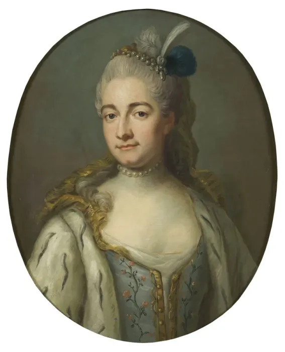 Framed Print : Portrait of countess Hedvig Catharina De la Gardie (1695-1745), nee Lillie Framed Print : Portrait of countess Hedvig Catharina De la Gardie (1695-1745), nee Lillie