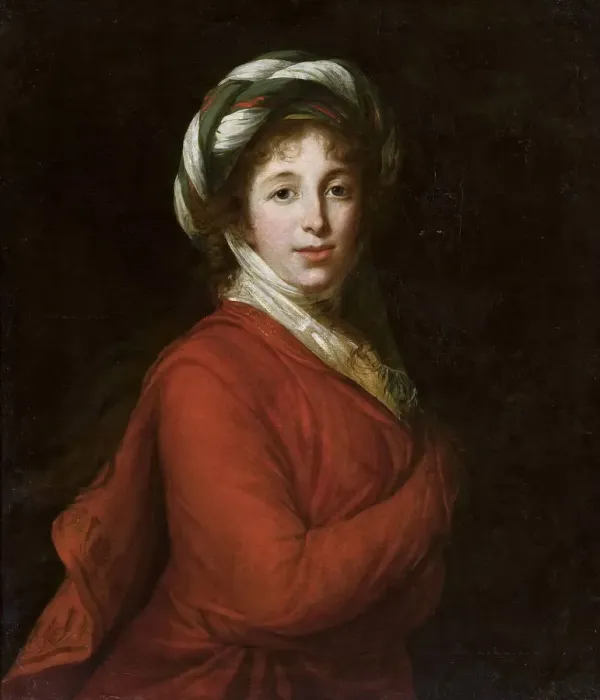 Framed Print : Portrait of Countess Helena Radziwill (1753-1821), nee Przezdziecka, ca 1802-1805 Framed Print : Portrait of Countess Helena Radziwill (1753-1821), nee Przezdziecka, ca 1802-1805