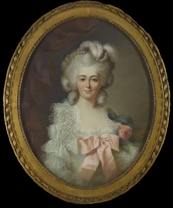 Framed Print : Portrait of Countess Helene Apollonia Potocka-de Ligne, nee Massalska (1763-1815), Between 1786 Framed Print : Portrait of Countess Helene Apollonia Potocka-de Ligne, nee Massalska (1763-1815), Between 1786