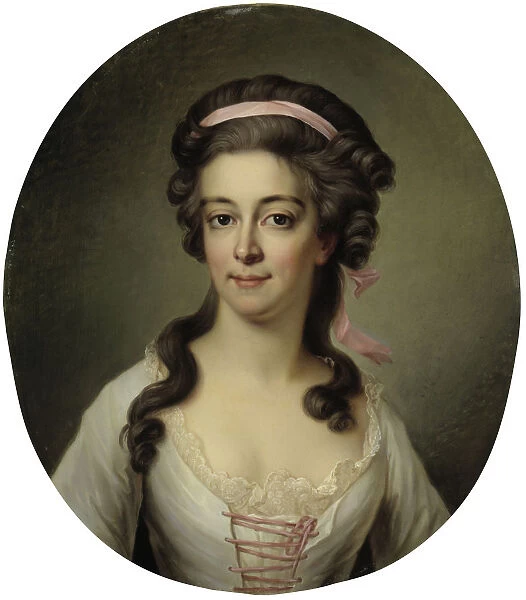 Portrait of Countess Maria Eleonora Lewenhaupt, nee Koskull (1765-1823). Creator: Bjork