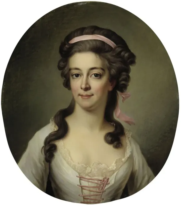 Framed Print : Portrait of Countess Maria Eleonora Lewenhaupt, nee Koskull (1765-1823). Creator: Bjork Framed Print : Portrait of Countess Maria Eleonora Lewenhaupt, nee Koskull (1765-1823). Creator: Bjork
