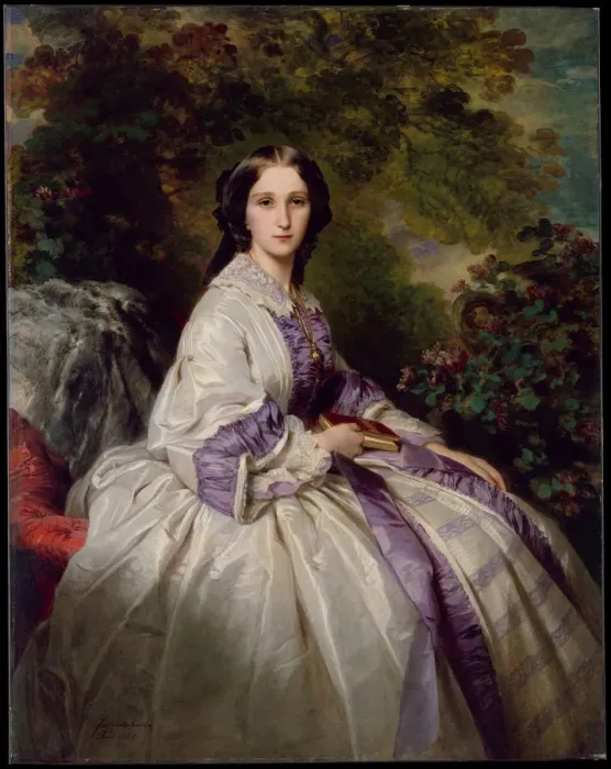 Framed Print : Portrait of Countess Maria Ivanovna Lamsdorf, nee Beck, 1859. Artist: Winterhalter, Franz Xavier (1805-1873) Framed Print : Portrait of Countess Maria Ivanovna Lamsdorf, nee Beck, 1859. Artist: Winterhalter, Franz Xavier (1805-1873)