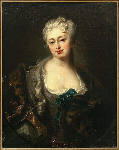 Portrait of Countess Maria Magdalena von Dönhoff, née Bielinska (1685-1730). Creator: Pesne, Antoine (1683-1757)
