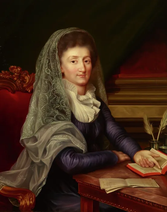 Framed Print : Portrait of Countess Rozalia Tarnowska nee Czacka (Copy), 1856. Creator: Feliks Hanusz Framed Print : Portrait of Countess Rozalia Tarnowska nee Czacka (Copy), 1856. Creator: Feliks Hanusz
