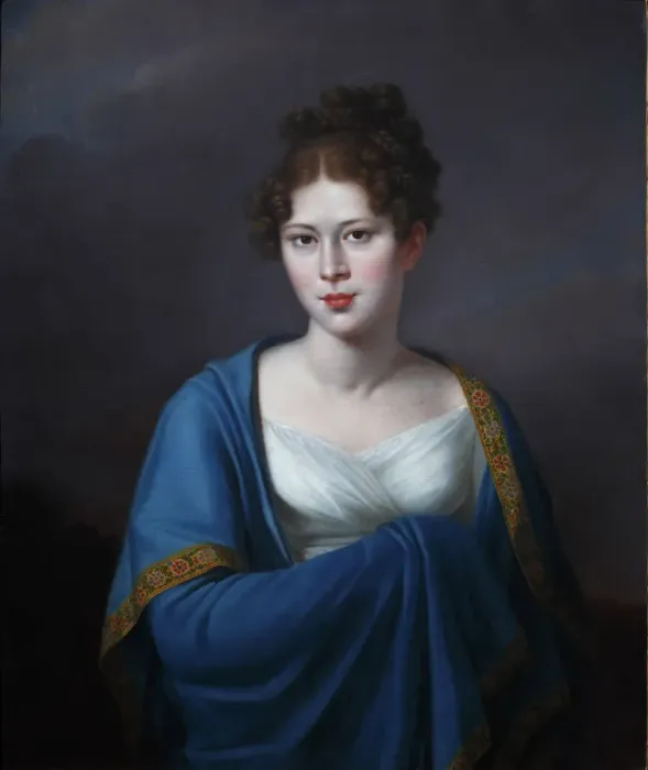 Framed Print : Portrait of Countess Sofia Petrovna Lobanova-Rostovskaya (1798-1825), nee Lopukhina Framed Print : Portrait of Countess Sofia Petrovna Lobanova-Rostovskaya (1798-1825), nee Lopukhina