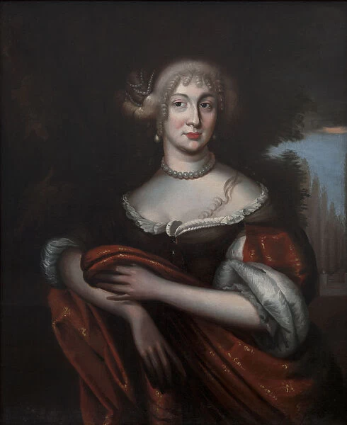 Portrait of Countess Sophie Amalie of Nassau-Siegen (1650-1688), Duchess of Courland