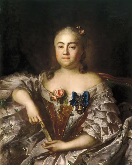 Framed Print : Portrait of Countess Varvara Alexeyevna Sheremetyeva (1711-1767), ca 1760. Artist: Argunov, Ivan Petrovich (1729-1802) Framed Print : Portrait of Countess Varvara Alexeyevna Sheremetyeva (1711-1767), ca 1760. Artist: Argunov, Ivan Petrovich (1729-1802)