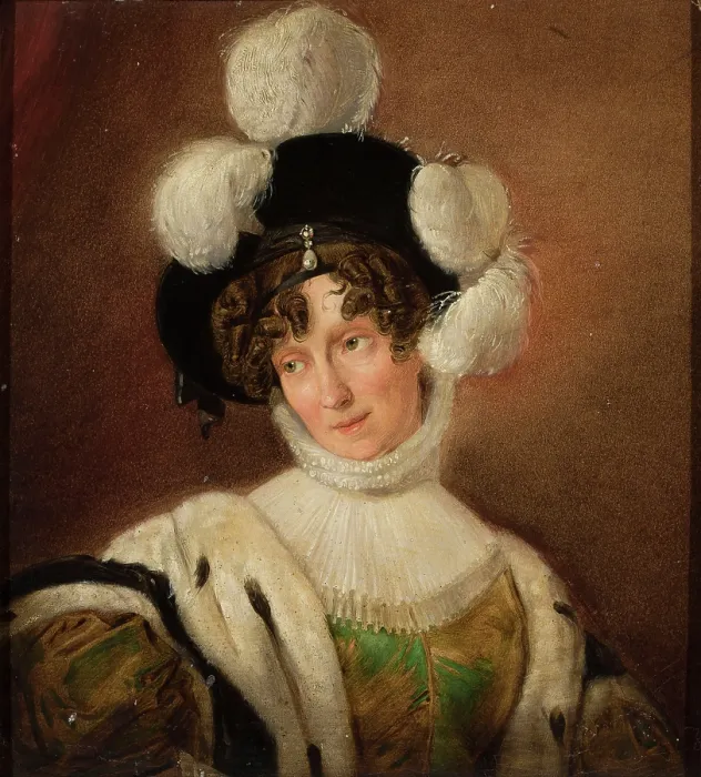 Framed Print : Portrait of Countess Zofia Potocka (1790-1879), nee Branicka. Creator: Molteni, Giuseppe (1800-1867) Framed Print : Portrait of Countess Zofia Potocka (1790-1879), nee Branicka. Creator: Molteni, Giuseppe (1800-1867)