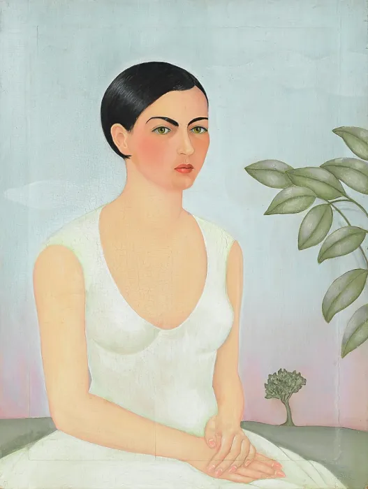 Framed Print : Portrait of Cristina, My Sister, 1928. Creator: Kahlo, Frida (1907-1954) Framed Print : Portrait of Cristina, My Sister, 1928. Creator: Kahlo, Frida (1907-1954)