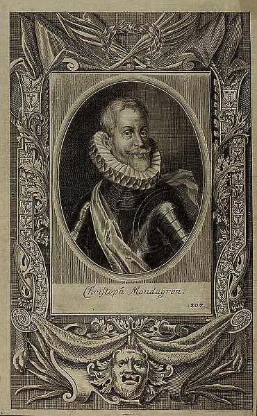 Portrait of Cristóbal de Mondragón y Otalora (1514-1596), ca. 1600. Creator: Anonymous