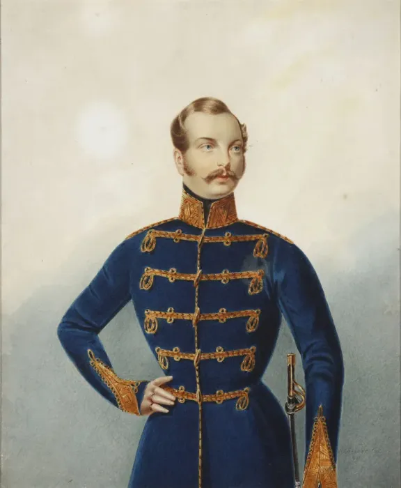 Framed Print : Portrait of the Crown prince Alexander Nikolayevich (1818-1881), 1850 Framed Print : Portrait of the Crown prince Alexander Nikolayevich (1818-1881), 1850