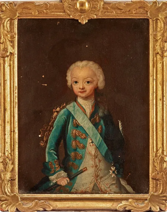 Framed Print : Portrait of Crown Prince Gustav III of Sweden, 1756 Framed Print : Portrait of Crown Prince Gustav III of Sweden, 1756