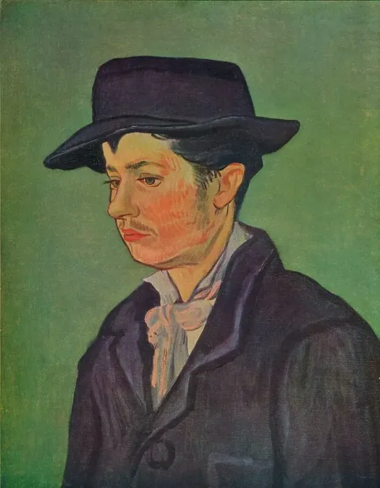 Framed Print : Portrait D Armand Roulin, 1888. Artists: Vincent van Gogh, Graham Reynolds Framed Print : Portrait D Armand Roulin, 1888. Artists: Vincent van Gogh, Graham Reynolds