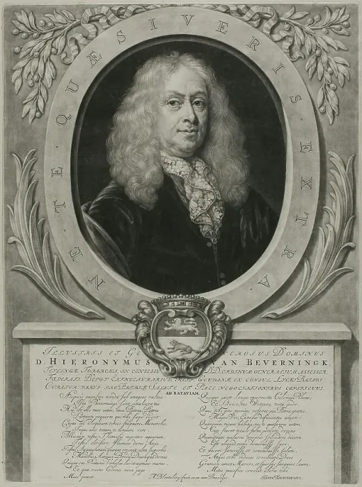 Framed Print : Portrait of D. Hieronymous van Beverningk, n.d. Creator: Abraham Blooteling Framed Print : Portrait of D. Hieronymous van Beverningk, n.d. Creator: Abraham Blooteling