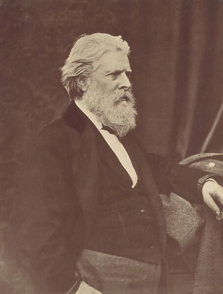 Portrait of D. O. Hill, 1867, printed ca. 1900s. Creator: Thomas Annan