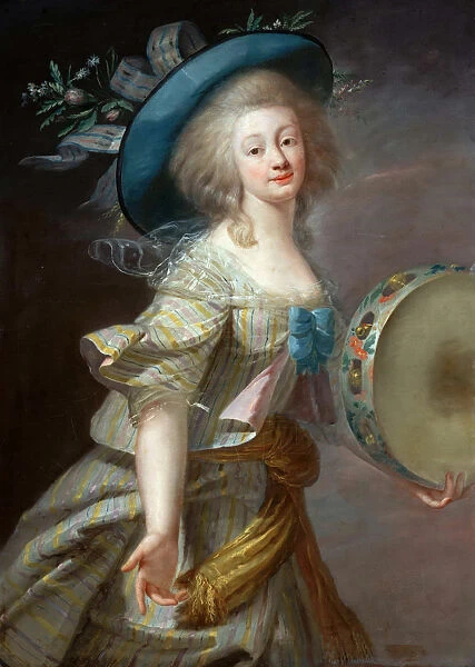 Portrait d une danseuse, c. 1780. Creator: Vigee Le Brun, Louise Elisabeth (1755-1842)