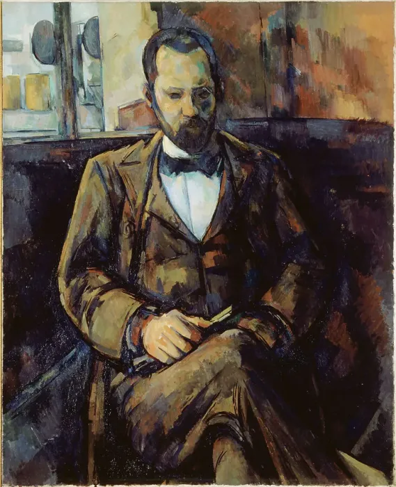 Framed Print : Portrait d'Ambroise Vollard, 1899. Creator: Paul Cezanne Framed Print : Portrait d'Ambroise Vollard, 1899. Creator: Paul Cezanne