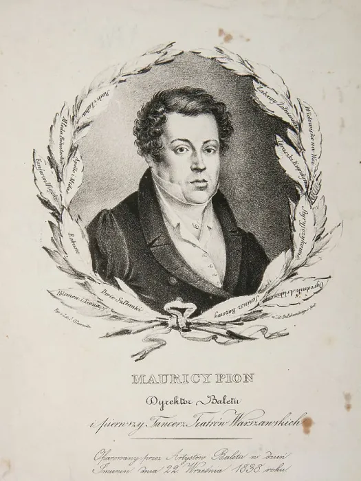 Framed Print : Portrait of the dancer and choreographer Maurice Pion (1801-1869). Creator: Glowacki, Jozef Hilary (1779-1858) Framed Print : Portrait of the dancer and choreographer Maurice Pion (1801-1869). Creator: Glowacki, Jozef Hilary (1779-1858)
