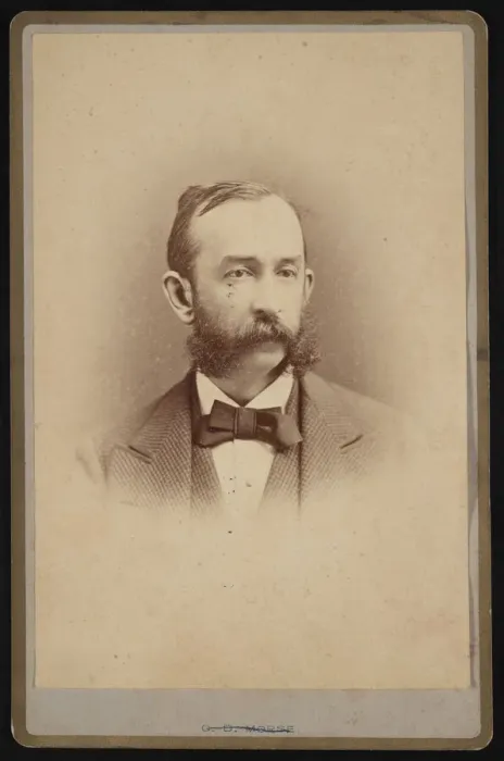 Framed Print : Portrait of Daniel Coit Gilman (1831-1908), Circa 1875. Creator: George Daniels Morse Framed Print : Portrait of Daniel Coit Gilman (1831-1908), Circa 1875. Creator: George Daniels Morse