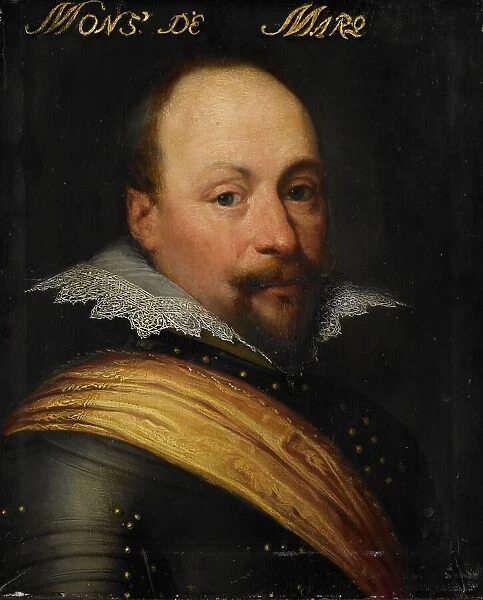 Portrait of Daniel de Hertaing (?-1625), Lord of Marquette, c.1612-c.1633. Creator: Workshop of Jan Antonisz van Ravesteyn