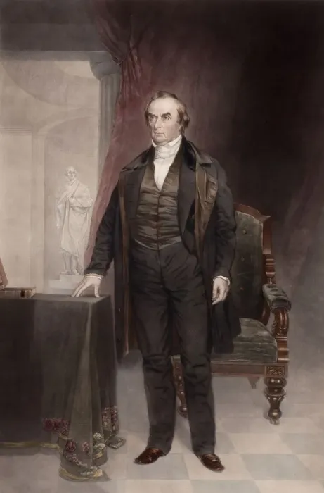 Framed Print : Portrait of Daniel Webster (1782-1852) Framed Print : Portrait of Daniel Webster (1782-1852)