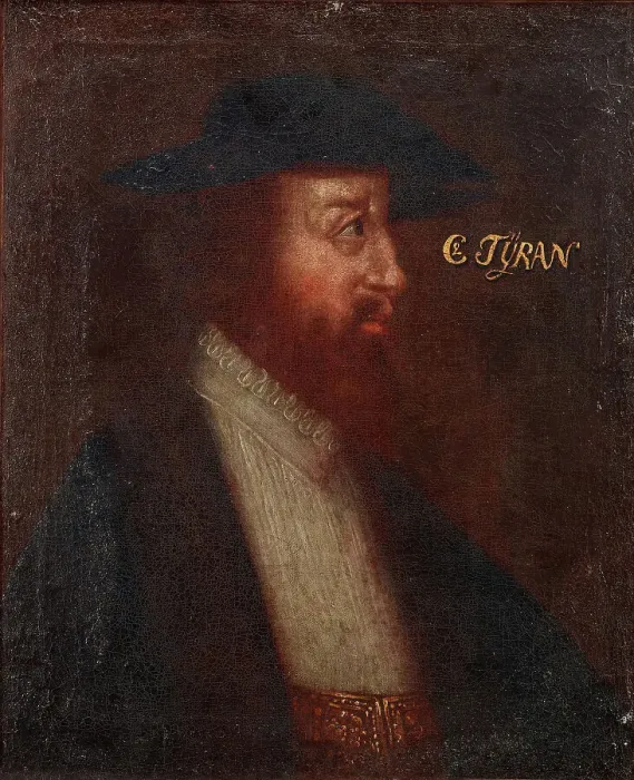 Framed Print : Portrait of the Danish King Christian II, um 1700. Artist: Anonymous Framed Print : Portrait of the Danish King Christian II, um 1700. Artist: Anonymous