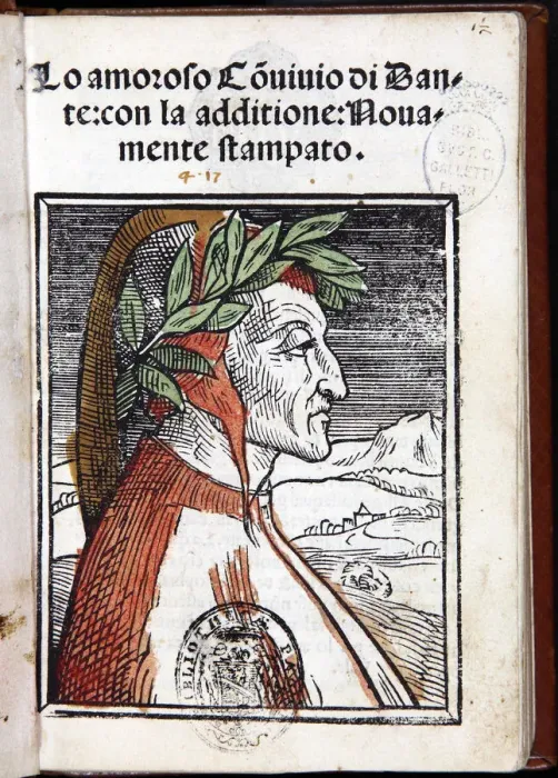 Framed Print : Portrait of Dante Alighieri (From: Lo amoroso convivio. Venice, Zuane Antonio and Fratelli da Sabbio Framed Print : Portrait of Dante Alighieri (From: Lo amoroso convivio. Venice, Zuane Antonio and Fratelli da Sabbio