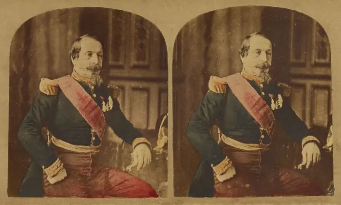 Framed Print : Portrait d'Apres Nature de Sa Majeste Napoleon III (Charles-Louis) Empereur des Francais...1858. Creator: Mayer & Pierson Framed Print : Portrait d'Apres Nature de Sa Majeste Napoleon III (Charles-Louis) Empereur des Francais...1858. Creator: Mayer & Pierson