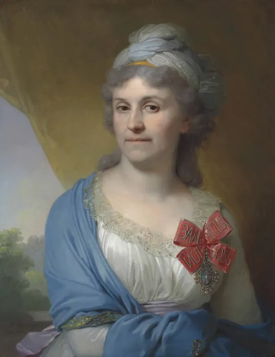 Framed Print : Portrait of Daria Alexandrovna Valueva, nee Kosheleva (1757-1836), 1798 Framed Print : Portrait of Daria Alexandrovna Valueva, nee Kosheleva (1757-1836), 1798