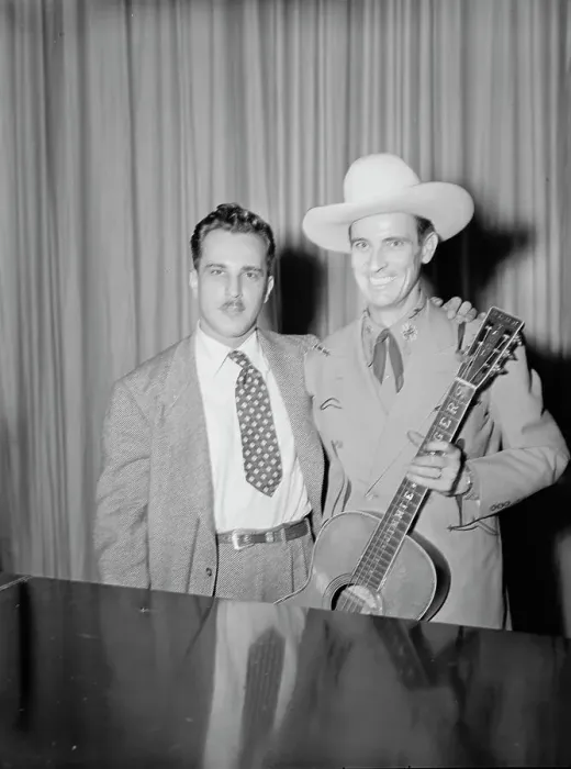 Framed Print : Portrait of Dave Miller and Ernest Tubb, Carnegie Hall, New York, N.Y. Sept. 18-19, 1947. Creator: William Paul Gottlieb Framed Print : Portrait of Dave Miller and Ernest Tubb, Carnegie Hall, New York, N.Y. Sept. 18-19, 1947. Creator: William Paul Gottlieb