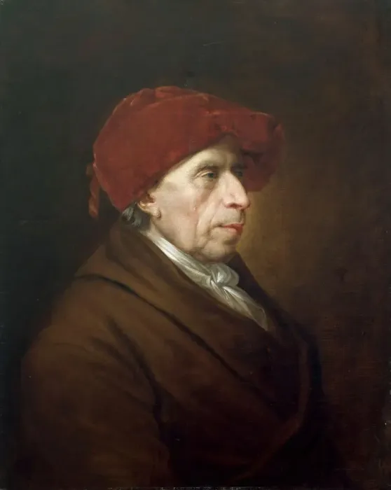 Framed Print : Portrait of David Friedlander (1750-1834), c. 1815. Creator: Weitsch, Friedrich Georg Framed Print : Portrait of David Friedlander (1750-1834), c. 1815. Creator: Weitsch, Friedrich Georg