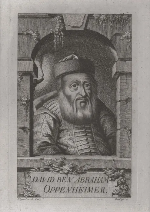 Framed Print : Portrait of David Oppenheim (1664-1736), chief rabbi of Prague, 1773. Artist: Balzer, Johann (1738-1799) Framed Print : Portrait of David Oppenheim (1664-1736), chief rabbi of Prague, 1773. Artist: Balzer, Johann (1738-1799)