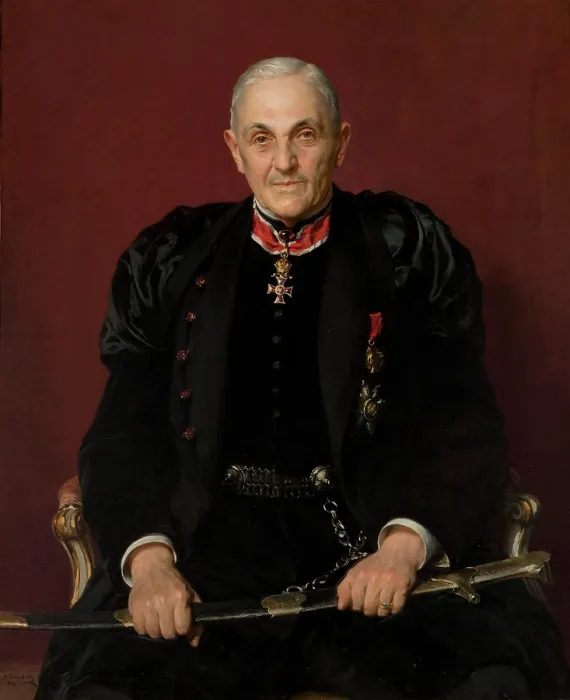 Framed Print : Portrait of Dawid Abrahamowicz, 1914. Creator: Kazimierz Pochwalski Framed Print : Portrait of Dawid Abrahamowicz, 1914. Creator: Kazimierz Pochwalski