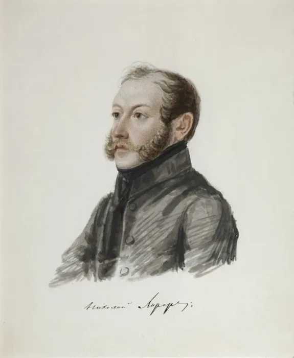 Framed Print : Portrait of Decembrist Nikolai Lorer (1794-1873), 1832-1833. Artist: Bestuzhev, Nikolai Alexandrovich (1791-1855) Framed Print : Portrait of Decembrist Nikolai Lorer (1794-1873), 1832-1833. Artist: Bestuzhev, Nikolai Alexandrovich (1791-1855)