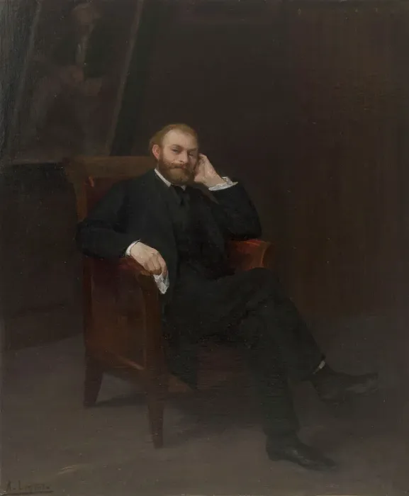 Framed Print : Portrait d'Edouard Manet, 1863. Creator: Alphonse Legros Framed Print : Portrait d'Edouard Manet, 1863. Creator: Alphonse Legros
