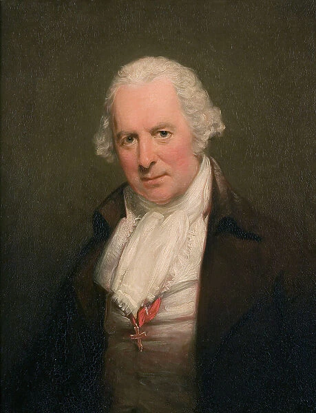 Portrait of the Dentist Bartholomew Ruspini, 1749-1802. Creators: George Romney, Sir Joshua Reynolds