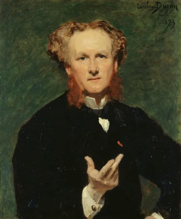 Framed Print : Portrait d'Etienne Haro, 1873. Creator: Charles Emile Auguste Carolus-Duran Framed Print : Portrait d'Etienne Haro, 1873. Creator: Charles Emile Auguste Carolus-Duran