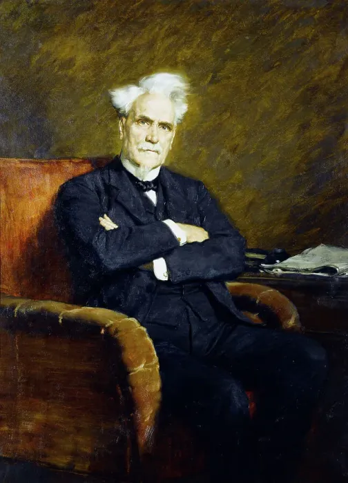 Framed Print : Portrait d'Henri Rochefort (Victor-Henri, marquis de Rochefort-Luçay, dit), homme... c1908. Creator: Marcel Baschet Framed Print : Portrait d'Henri Rochefort (Victor-Henri, marquis de Rochefort-Luçay, dit), homme... c1908. Creator: Marcel Baschet