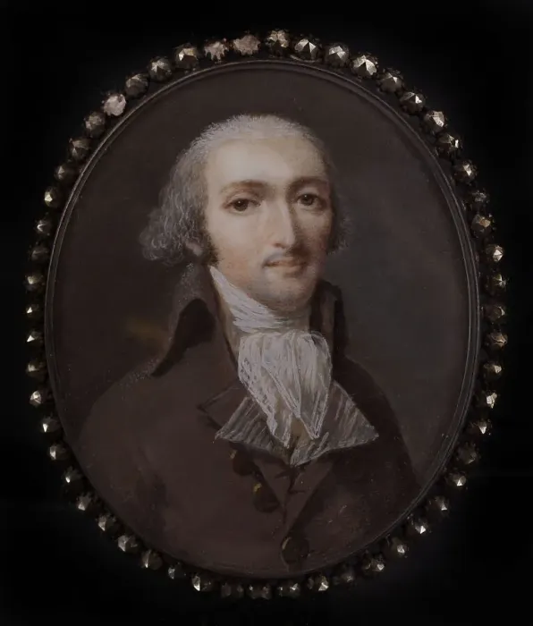 Framed Print : Portrait d'homme, c1790 - 1792. Creator: Ecole Francaise Framed Print : Portrait d'homme, c1790 - 1792. Creator: Ecole Francaise