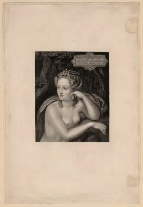 Framed Print : Portrait of Diane de Poitiers (1499-1566), Mid of 16th cen Artist: Anonymous Framed Print : Portrait of Diane de Poitiers (1499-1566), Mid of 16th cen Artist: Anonymous