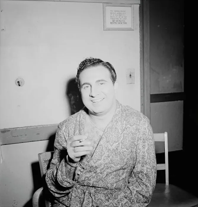 Framed Print : Portrait of Dick Stabile, New York, N.Y.(?), ca. Aug. 1946. Creator: William Paul Gottlieb