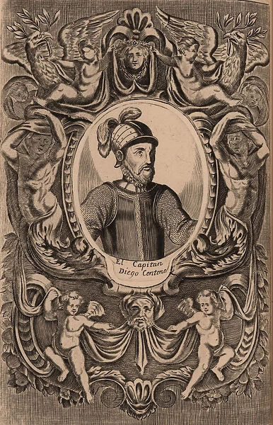 Portrait of Diego Centeno, 1625. Creator: Anonymous
